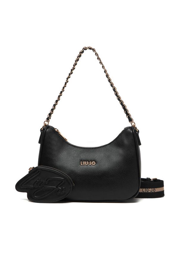Liu Jo Plecak AA6180 E1012 Czarny. Kolor: czarny. Materiał: skóra