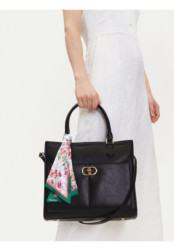 Aldo Torebka Ruya 13933961 Czarny. Kolor: czarny. Materiał: skórzane