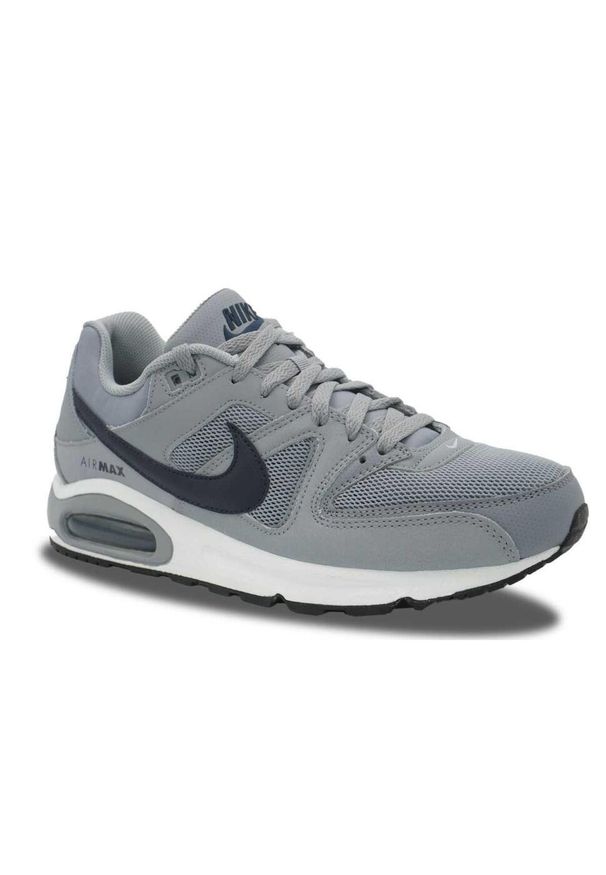Buty do chodzenia męskie Nike Air Max Command. Zapięcie: sznurówki. Kolor: szary. Materiał: materiał, syntetyk, tkanina. Szerokość cholewki: normalna. Model: Nike Air Max. Sport: turystyka piesza