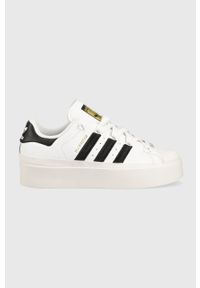 adidas Originals sneakersy Superstar Bonega GX1840 kolor biały. Kolor: biały. Materiał: guma. Obcas: na platformie. Model: Adidas Superstar #1