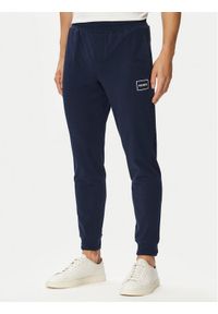 Hugo - HUGO Spodnie dresowe Laze Pants CW 50525246 Granatowy Regular Fit. Kolor: niebieski. Materiał: bawełna #1