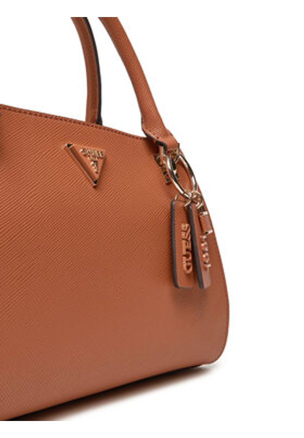 Guess Torebka Noelle II HWZG96 72070 Brązowy. Kolor: brązowy. Materiał: skórzane