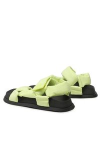 Tommy Jeans Sandały New Sandal Wmns EN0EN02135 Zielony. Kolor: zielony. Materiał: materiał