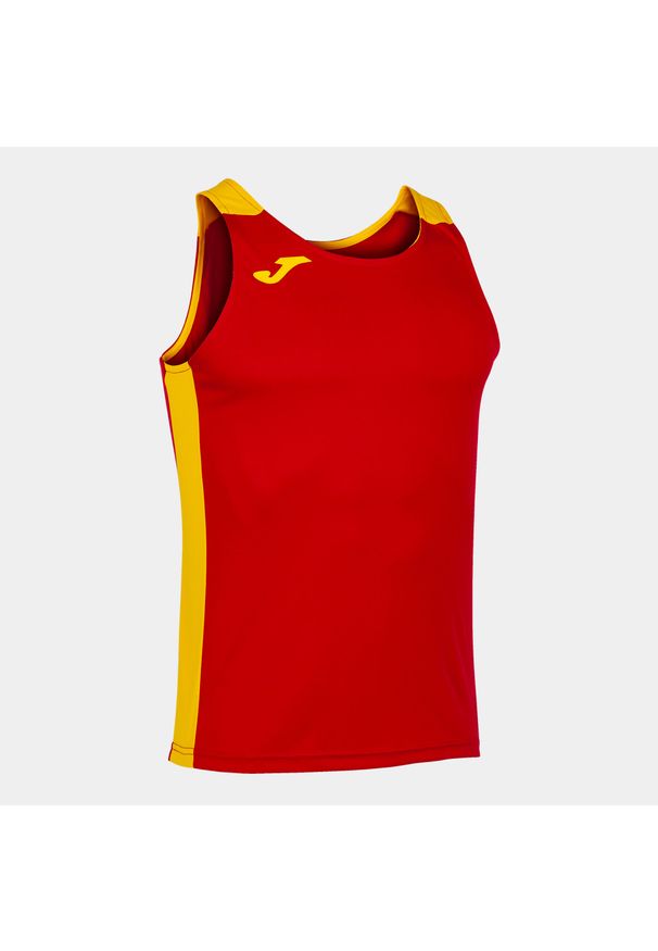 Tank top do biegania męski Joma Record II. Kolor: żółty, wielokolorowy, czerwony