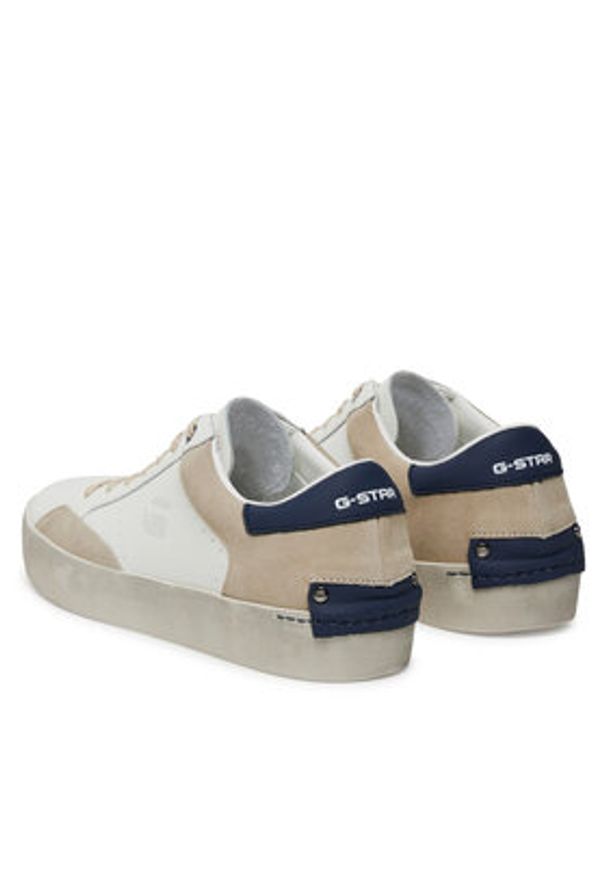 G-Star RAW - G-Star Raw Sneakersy CADEN-01-WE Biały. Kolor: biały. Materiał: skóra