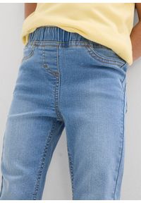bonprix - Jegginsy mid waist (2 pary). Kolor: niebieski #3