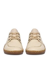 Rieker Półbuty N2402-60 Beżowy. Kolor: beżowy. Materiał: skóra #7