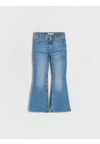 Reserved - Jeansy bootcut fit - niebieski. Kolor: niebieski