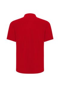 ROLY - Koszulka Polo Z Krótkim Rękawem Dla Dorosłych Unisex Centauro Premium. Typ kołnierza: polo. Kolor: czerwony. Długość rękawa: krótki rękaw. Długość: krótkie