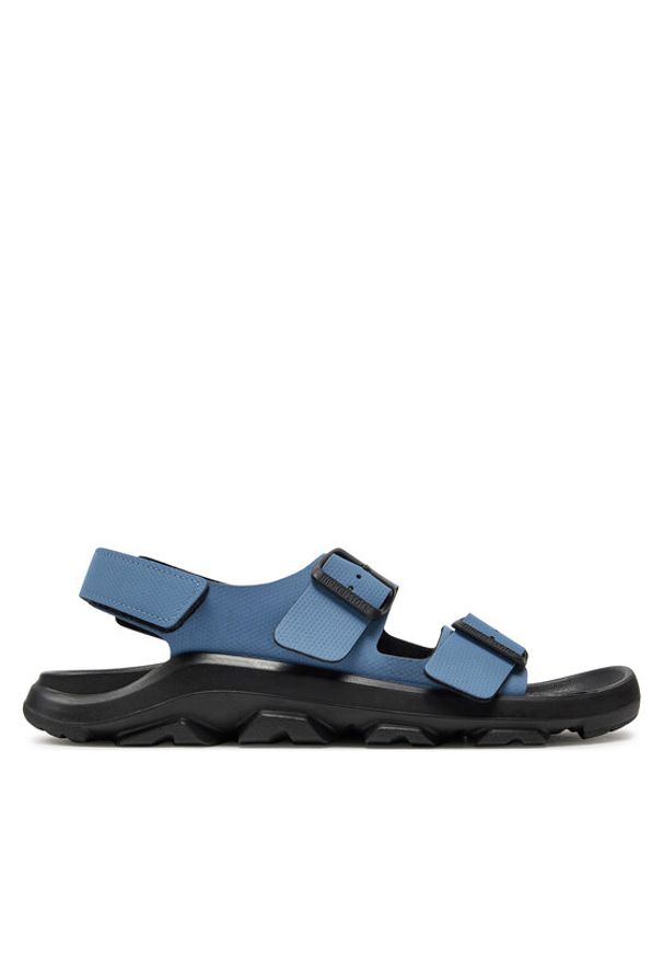 Birkenstock Sandały Mogami 1027140 Niebieski. Kolor: niebieski. Materiał: skóra