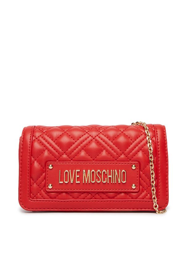 Love Moschino - Torebka LOVE MOSCHINO. Kolor: czerwony