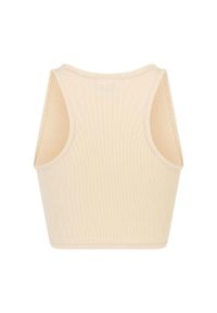 Urban Classics - Top W Prążki Dla Kobiet (zestaw 2 Sztuk). Kolor: biały, wielokolorowy, różowy, fioletowy. Wzór: prążki