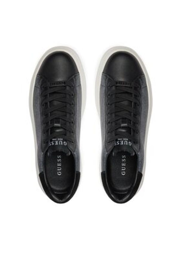 Guess Sneakersy FMPVIB FAL12 Czarny. Kolor: czarny. Materiał: skóra