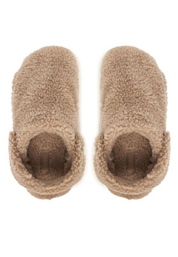 Crocs Kapcie Classic Cozzzy 209386 Beżowy. Kolor: beżowy. Materiał: materiał