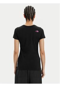 The North Face T-Shirt Easy NF0A87N6 Czarny Regular Fit. Kolor: czarny. Materiał: bawełna #6