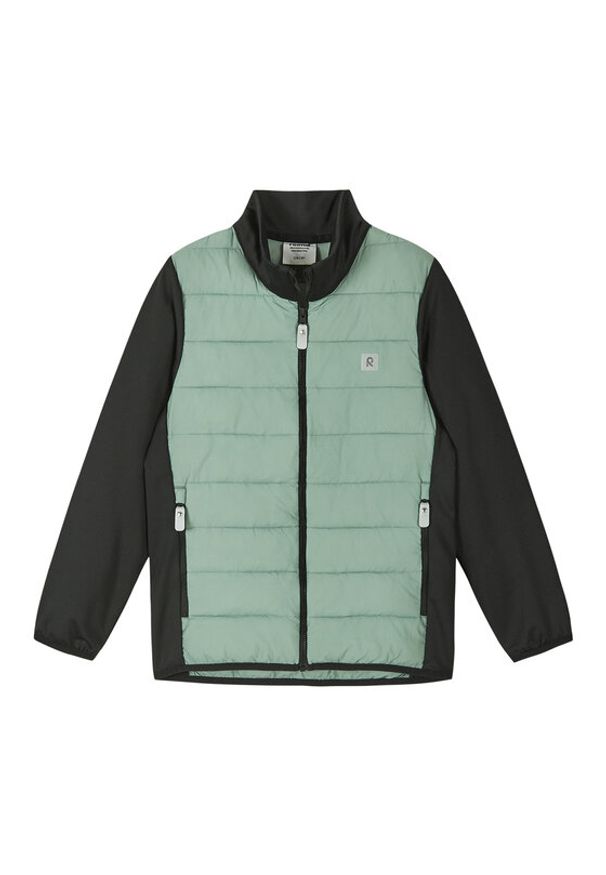 Reima Kurtka przejściowa Trekkeri 5100451A Zielony Regular Fit. Kolor: zielony. Materiał: syntetyk