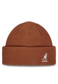 Kangol Czapka Cardinal 2 Way Beanie K3454 Brązowy. Kolor: brązowy. Materiał: akryl, materiał