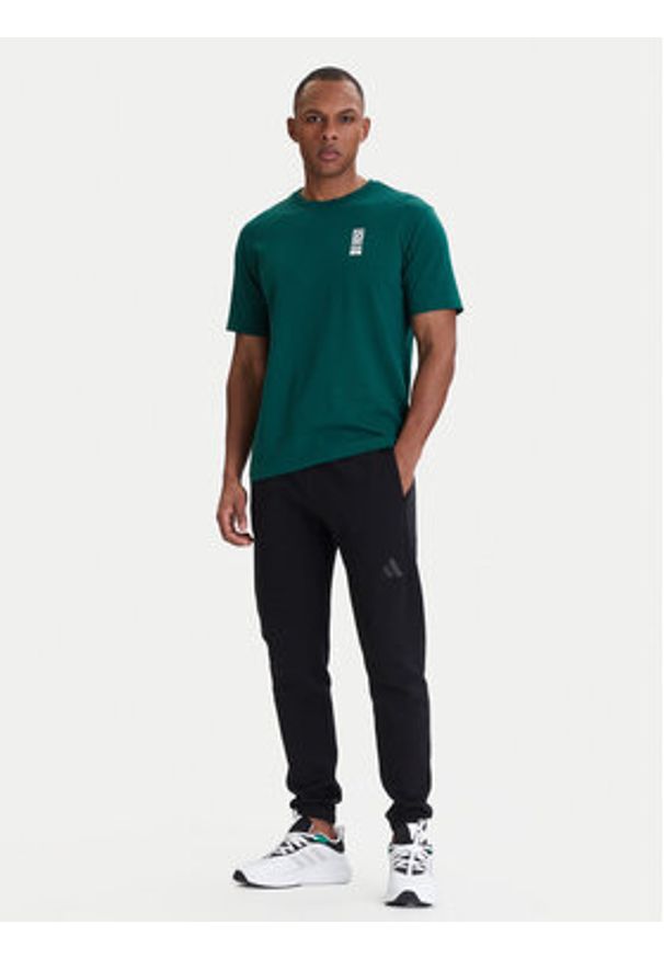 Adidas - adidas Spodnie dresowe ALL SZN French Terry IV5216 Czarny Loose Fit. Kolor: czarny. Materiał: bawełna