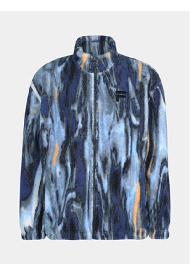 Fila Polar FAM0492 Niebieski Regular Fit. Kolor: niebieski. Materiał: syntetyk, bawełna