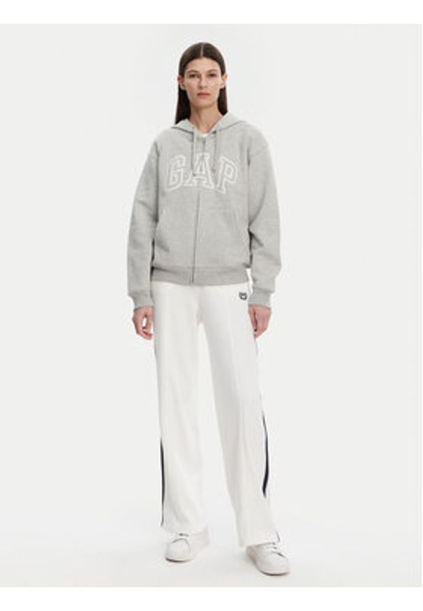 GAP - Gap Bluza 678782-12 Szary Regular Fit. Kolor: szary. Materiał: bawełna