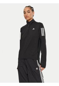 Adidas - adidas Bluza techniczna Own the Run IK7440 Czarny Regular Fit. Kolor: czarny. Materiał: syntetyk. Sport: bieganie #1