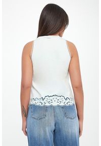 Twinset Milano - Top damski ażurowy TWINSET. Wzór: ażurowy #5