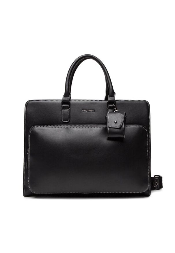 Torba na laptopa Gino Rossi. Kolor: czarny