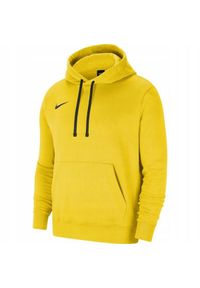 Nike - Męska Bluza Z Kapturem Team Club 20. Typ kołnierza: kaptur. Kolor: żółty