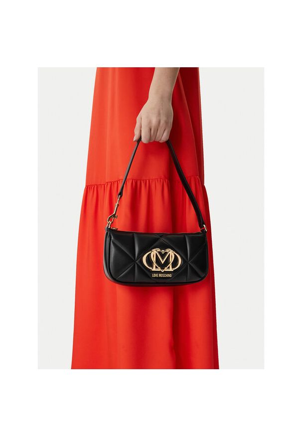 Love Moschino - Torebka LOVE MOSCHINO. Kolor: czarny