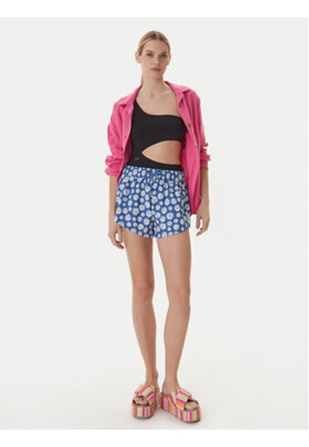 Roxy Koszula Morning Shine ERJWT03739 Różowy Loose Fit. Kolor: różowy. Materiał: bawełna