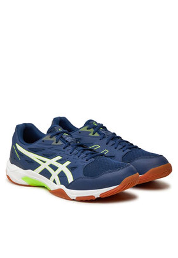 Asics Buty halowe Gel-Rocket 11 1071A091 Niebieski. Kolor: niebieski. Materiał: materiał
