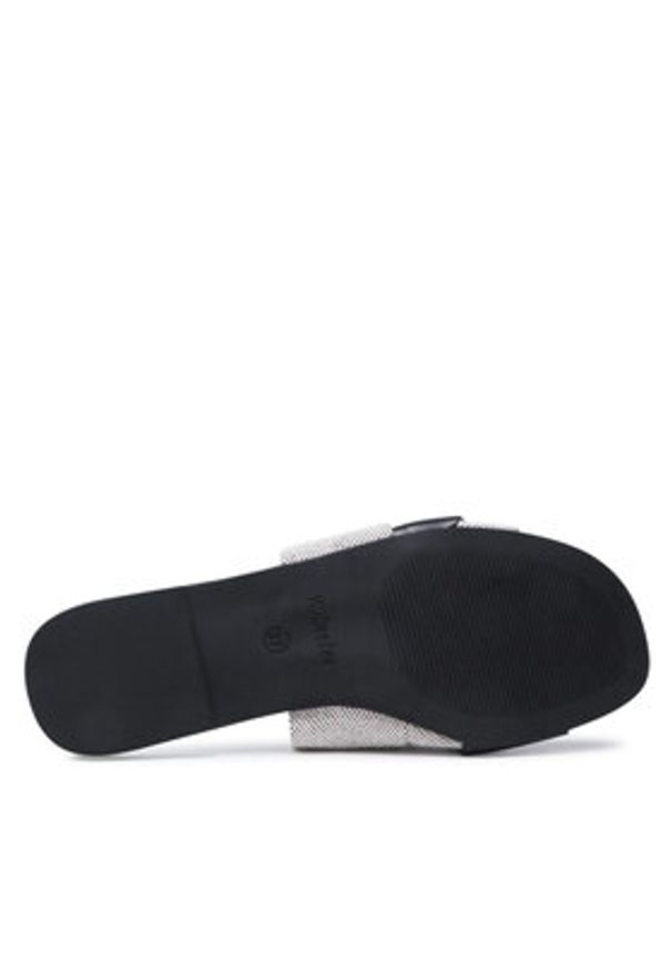 DeeZee Klapki LS5218-13 Beżowy. Kolor: beżowy. Materiał: materiał