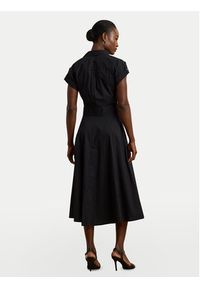 Lauren Ralph Lauren - LAUREN RALPH LAUREN Sukienka koszulowa 200973594001 Czarny Regular Fit. Kolor: czarny. Materiał: wiskoza. Typ sukienki: koszulowe #4