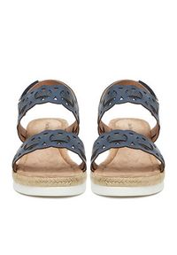 Clara Barson Espadryle WS2189-52 Granatowy. Kolor: niebieski. Materiał: materiał #6