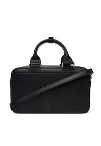 Calvin Klein Torebka Bold Ck Bauletto Crossbody LV04F3411G Czarny. Kolor: czarny. Materiał: skórzane #4
