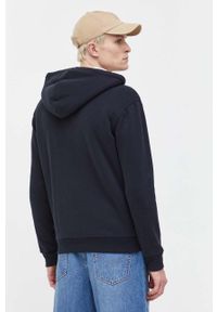 Hollister Co. bluza męska kolor czarny z kapturem z aplikacją. Typ kołnierza: kaptur. Kolor: czarny. Wzór: aplikacja #5