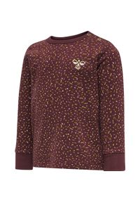 Koszulka z długim rękawem dla dziewczynki Hummel Sprinkel. Kolor: brązowy. Długość rękawa: długi rękaw. Długość: długie #1