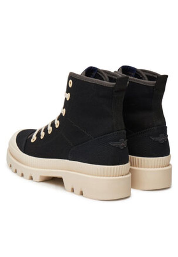 Aeronautica Militare Sneakersy 251SC305DCT354 Czarny. Kolor: czarny. Materiał: skóra