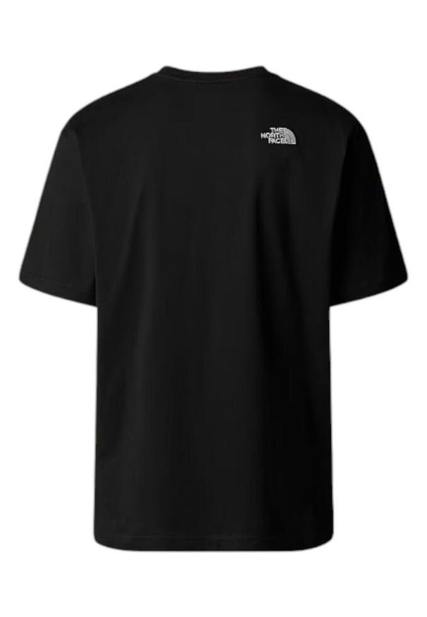 Koszulka męska The North Face S/S Essential Oversize. Kolor: czarny
