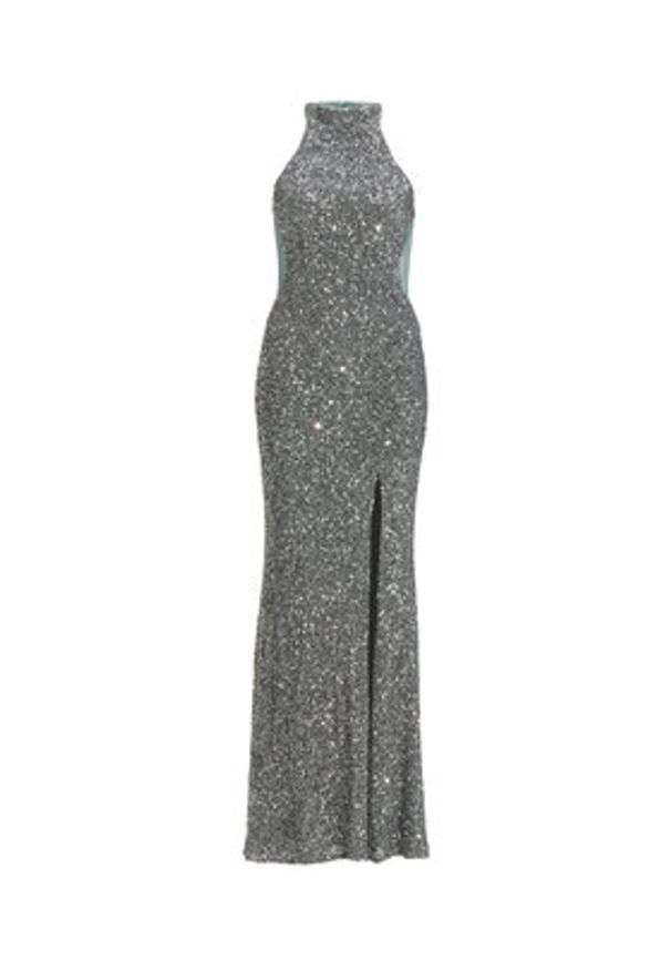 Hey Kyla Sukienka wieczorowa 5AJ006HK Zielony Slim Fit. Kolor: zielony. Materiał: syntetyk. Styl: wizytowy