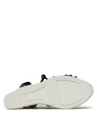 Manebi Espadryle Lace-Up Wedge Espadrilles L 8.6 WA Czarny. Kolor: czarny. Materiał: skóra, zamsz #4