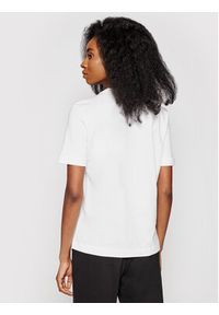 Love Moschino - LOVE MOSCHINO T-Shirt W4H0605M 3876 Biały Regular Fit. Kolor: biały. Materiał: bawełna #5