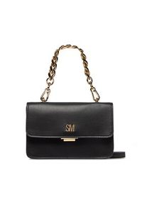 Steve Madden Torebka Bzen SM13001124-B-G Czarny. Kolor: czarny. Materiał: skórzane #5