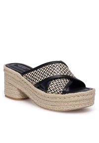 Nine West Espadryle WYL2734-1 Czarny. Kolor: czarny. Materiał: materiał #4