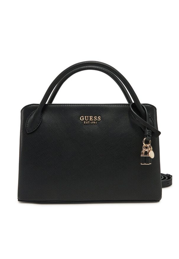 Guess Torebka HWZG96 43060 Czarny. Kolor: czarny. Materiał: skórzane