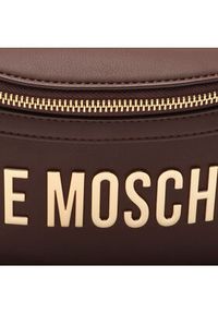 Love Moschino - LOVE MOSCHINO Saszetka nerka JC4195PP0HKD0301 Brązowy. Kolor: brązowy. Materiał: skóra #4