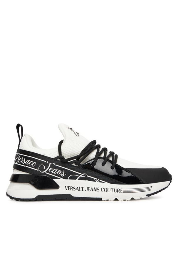 Versace Jeans Couture Sneakersy 79VA3SA8 ZSC96 L02 Biały. Kolor: biały. Materiał: materiał