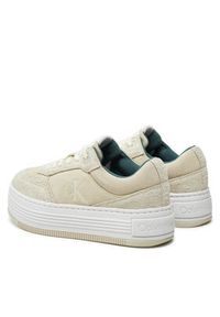Calvin Klein Jeans Sneakersy Bold Platf Laceup Low Mg Suede YW0YW01575 Beżowy. Kolor: beżowy. Materiał: zamsz, skóra #3
