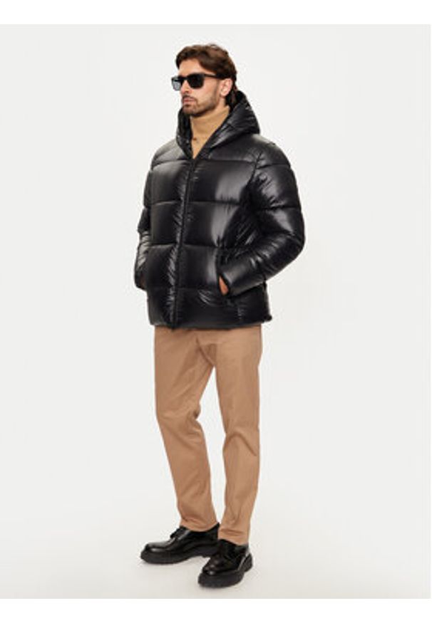 Save The Duck Kurtka zimowa D31280M LUCK19 Czarny Regular Fit. Kolor: czarny. Materiał: syntetyk. Sezon: zima