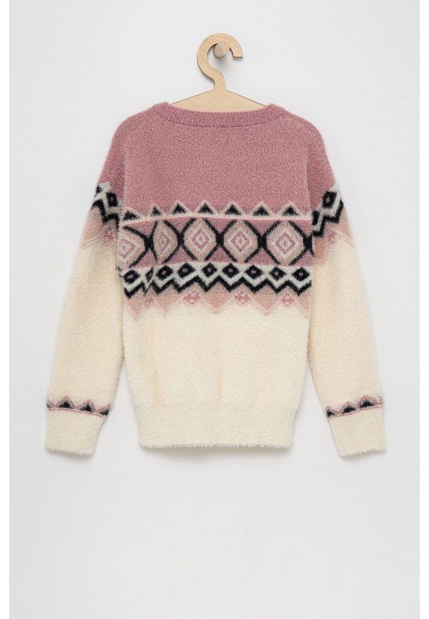 Pepe Jeans Sweter dziecięcy Casandra ciepły. Materiał: dzianina